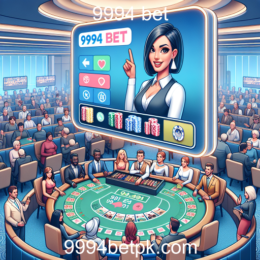 Experiência Imersiva no Casino Ao Vivo da 9994 Bet